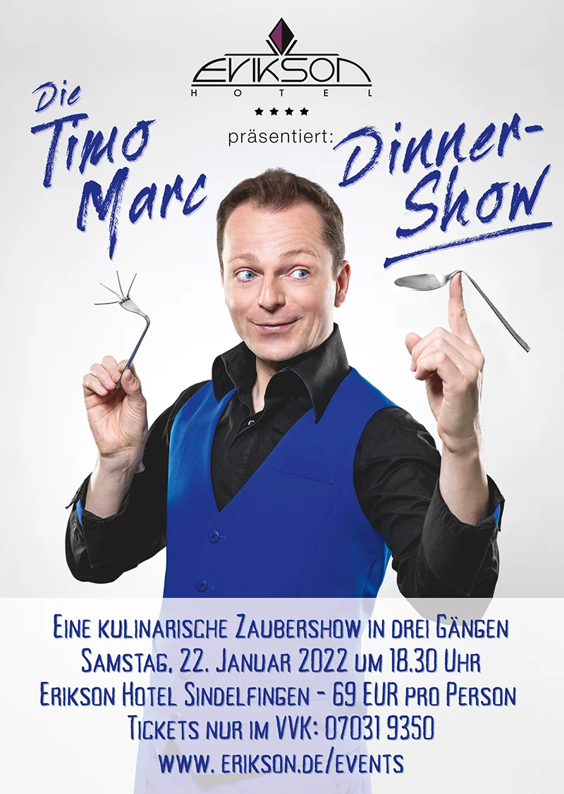 Dinner Show Kulturveranstaltung & Abendfüllendes Programm organisieren