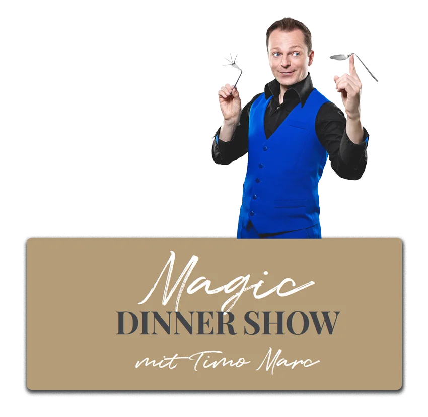 Magic DINNER SHOW mit Timo Marc Magic Dinner Show in Sindelfingen mit Zauberkünstler Timo Marc